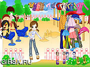 Флеш игра онлайн Fashion Doll Dressup