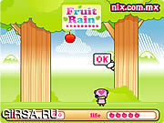 Флеш игра онлайн Дождь плодоовощ / Fruit Rain