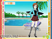 Флеш игра онлайн Girl Dressup 33