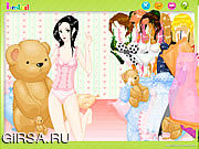 Флеш игра онлайн Glamour Nightwear