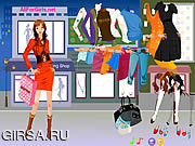 Флеш игра онлайн Hot Fashion Shopping Girl