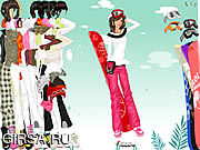Флеш игра онлайн Горячий снег одежда лыжи / Hot Snow Skiing Apparel