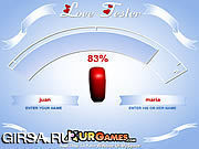 Флеш игра онлайн Love Tester