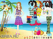 Флеш игра онлайн Miami Beach Dressup