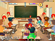 Флеш игра онлайн Шумный класс