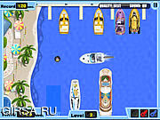 Флеш игра онлайн Park My Boat