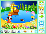 Флеш игра онлайн Peter Pan Neverland Decoration