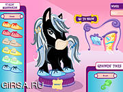 Флеш игра онлайн Bratz Babyz Ponyz Styling