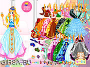 Флеш игра онлайн Princess Gown Dressup