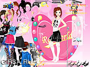 Флеш игра онлайн Roiworld Rockstar Dressup