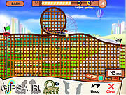 Флеш игра онлайн Rollercoaster Creator