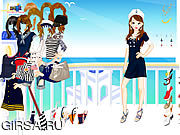 Флеш игра онлайн Сейлор Девушки Одеваются 2 / Sailor Girl Dressup 2
