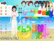 Флеш игра онлайн Заплывание Dressup моря