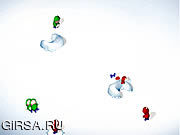 Флеш игра онлайн Snowcraft