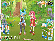 Флеш игра онлайн Spring Fairy Couple
