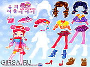 Флеш игра онлайн Sue Winter Dress up