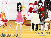 Флеш игра онлайн Sweet Holiday Girl