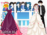 Флеш игра онлайн The Bride Dressup
