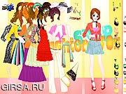 Флеш игра онлайн Tina Gown Dressup