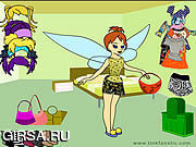 Флеш игра онлайн Tinkerbell Dress up 2