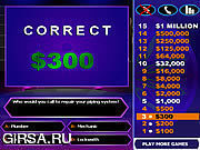 Флеш игра онлайн Who wants to be a Millionaire