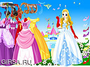 Флеш игра онлайн Wonderland Gown Dressup