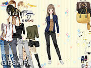 Флеш игра онлайн Work Style Dressup