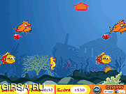 Флеш игра онлайн Желтый морской конек морской конек