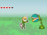 Флеш игра онлайн Зельда Меч / Zelda Sword