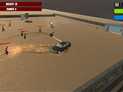 Флеш игра онлайн Зомби Разбить Машину
