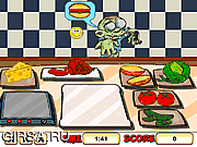 Флеш игра онлайн Гамбургеры для зомби / Zombie Hamburgers
