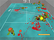 Флеш игра онлайн Зомби Теннис