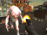 Флеш игра онлайн Зомби против дворника / Zombie vs Janitor