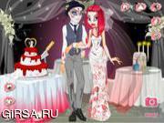 Флеш игра онлайн Зомби-Свадьба