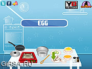 Флеш игра онлайн Цукини и яйцо